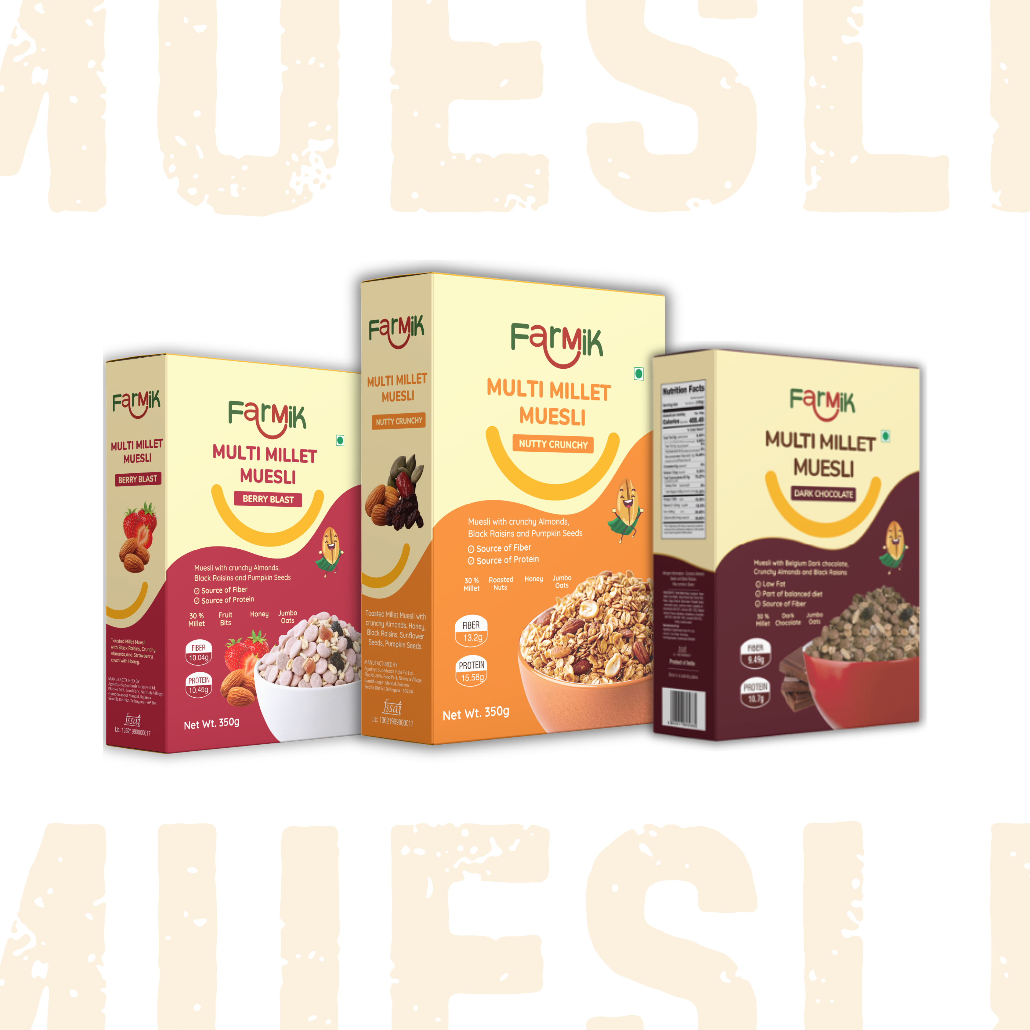 Millet Muesli Category Visual